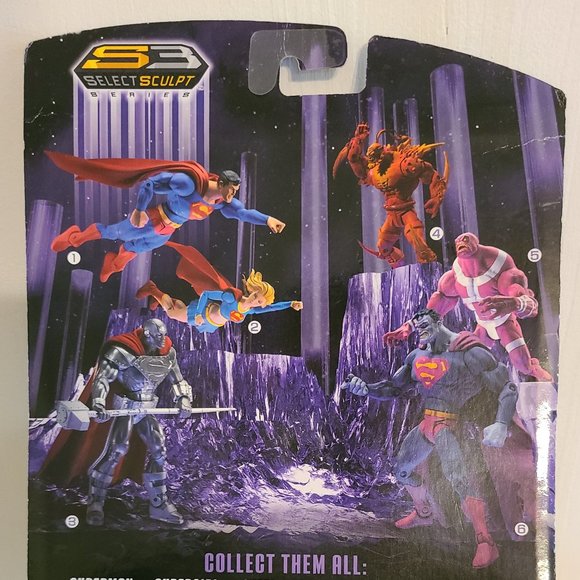 DC Super Heroes- S3 Select Sculpt Series Superman - Picture 4 of 6